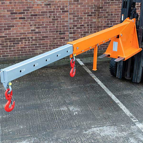 Fork Mounted Extending Jib - Adjustable