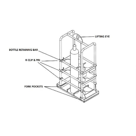 Eichinger® Gas Bottle Carrier