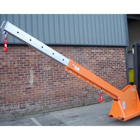 Fork Mounted Height Adjustable Extending Jib