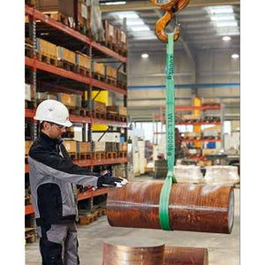 4000kg Yale HBD Flat Webbing Sling Duplex Construction - with Reinforced Eyes