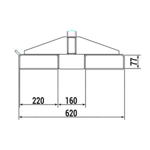 RR-Industrietechnik RLH Forklift Raised Jib
