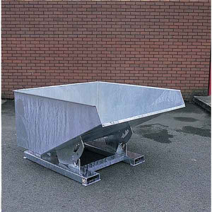 Forklift Tipping Skip - Galvanised