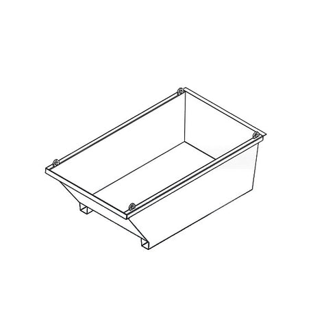 Eichinger® Steel Mortar Skip 360 litre