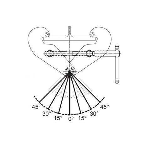 Tiger BCS Beam Clamp with Shackle