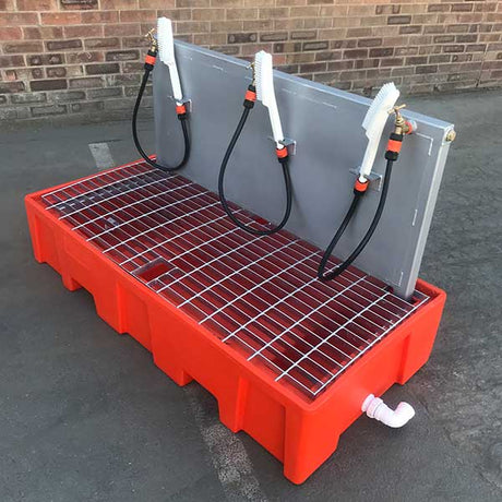 Boot Wash Station