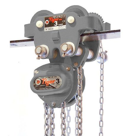 Tiger CCBTP Combined Chain Block & Push Trolley - Corrosion Resistant