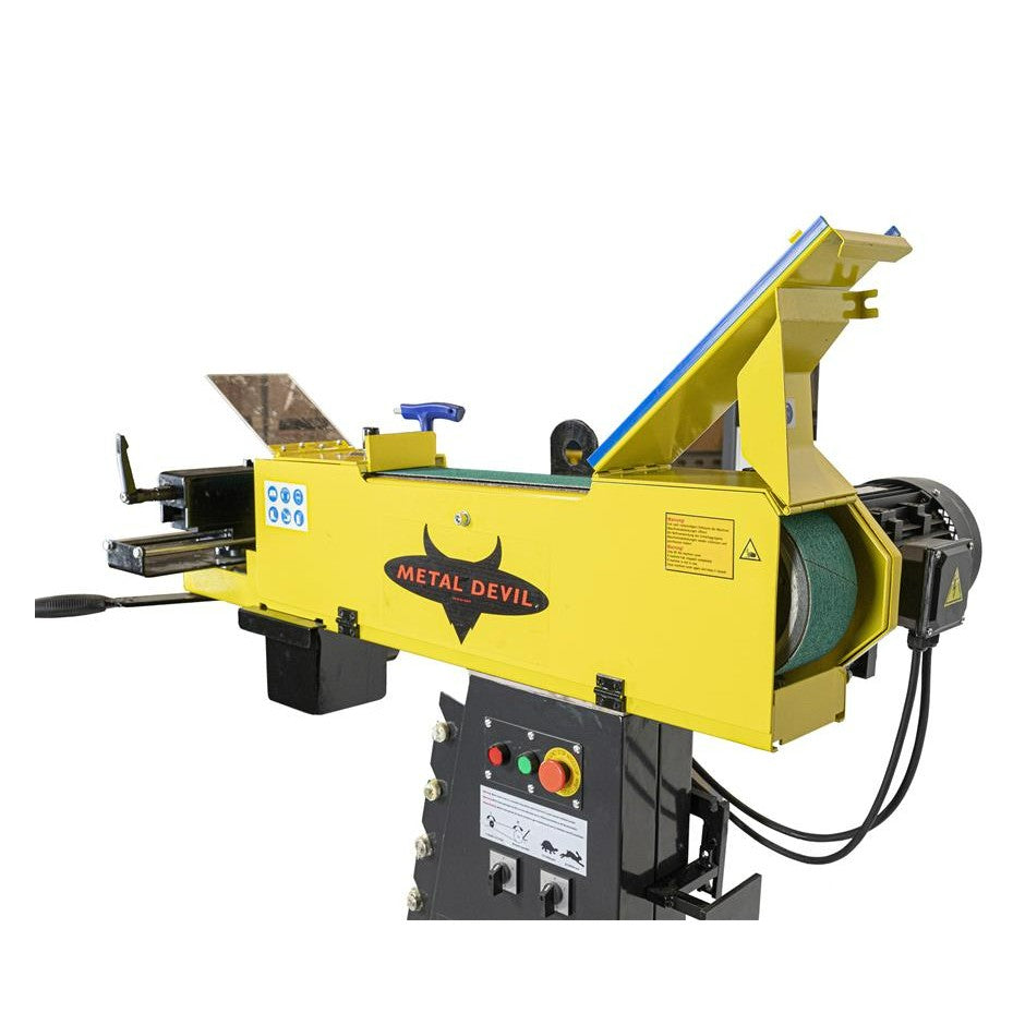 Orit 3 in 1 Belt Sander for Tubes Profiles Belts Metal Devil