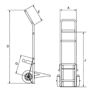 GT Trolley for Hand Test Weight Stillage