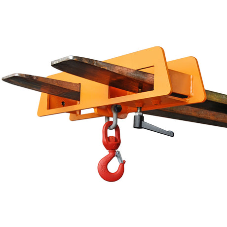 Bauer LH Adjustable Forklift Hook - 2 Fork