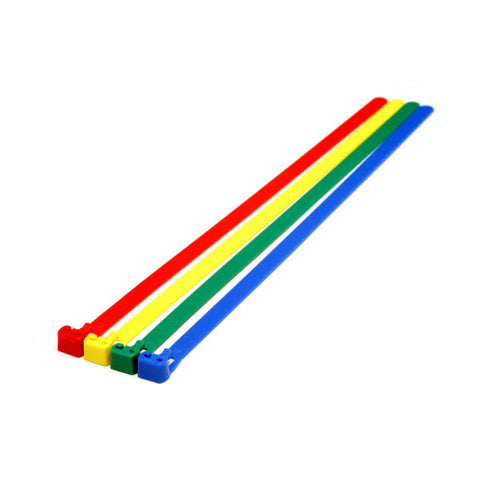Coloured Quick Release Cable Ties (x100)