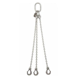 5.15 Ton Cromox Stainless Steel Three Leg Chain Sling with Clevis Sling Hooks