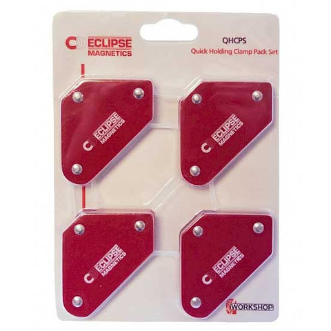 Eclipse Magnetic Quick Holding Welding Clamps - Set of 4