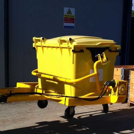 Forklift Large Wheelie Bin Rotator - Hydraulic