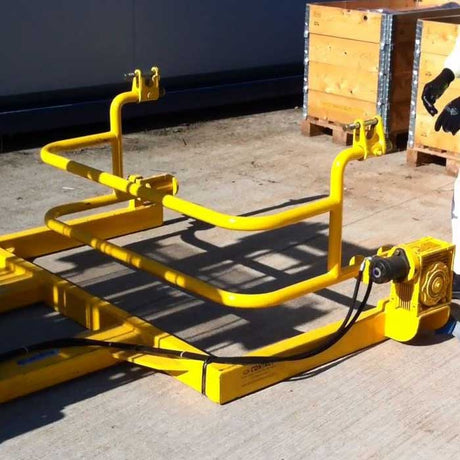 Forklift Large Wheelie Bin Rotator - Hydraulic