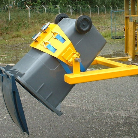 Forklift Wheelie Bin Rotator