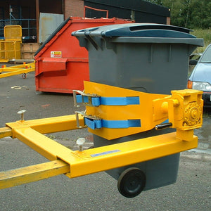 Forklift Wheelie Bin Rotator