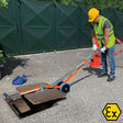 Italifters APS90 ATEX Folding Manhole Cover Lifter Lever with Wheels