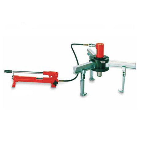 Yale BMZ Modular Hydraulic Puller Kit with Cylinder, Hand Pump, and Hose