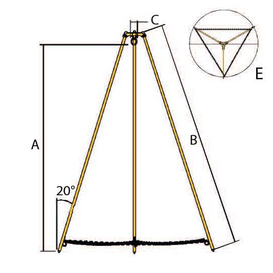 Camlok SL Shearlegs