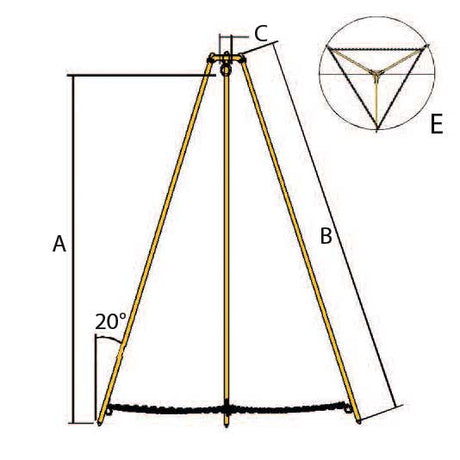 Camlok SL Shearlegs