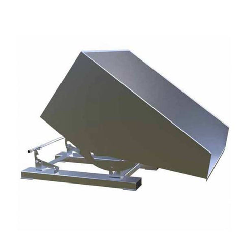 Forklift Tipping Skip - Stainless Steel